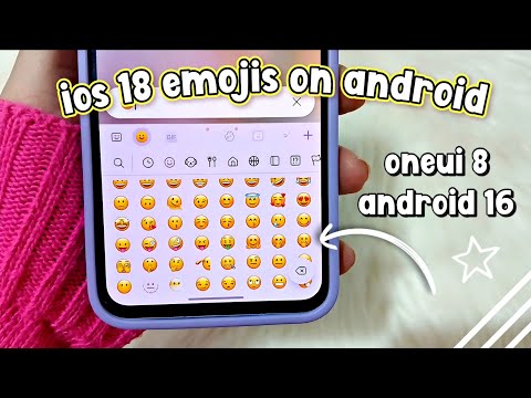 how to get iphone emojis on android ✨️ samsung One UI 8 Android 16