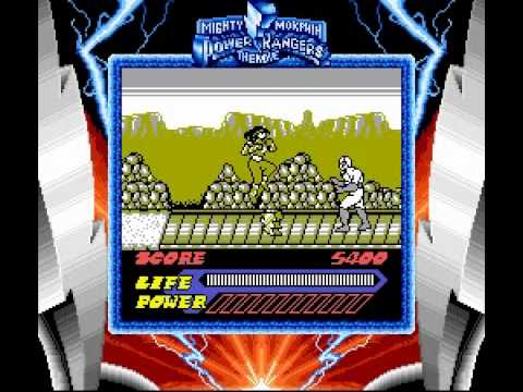 Mighty Morphin Power Rangers : The Movie Game Boy