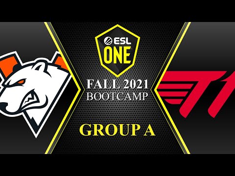 Virtus Pro vs T1 - Great Games with 12 000 MMR Cores - ESL One Fall 2021 - Group A - Dota 2