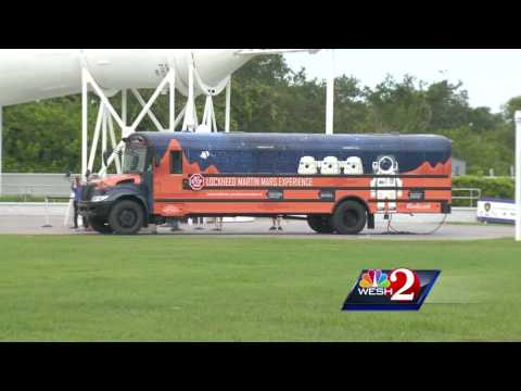 Mars bus experience hopes to inspire next generation of astronauts