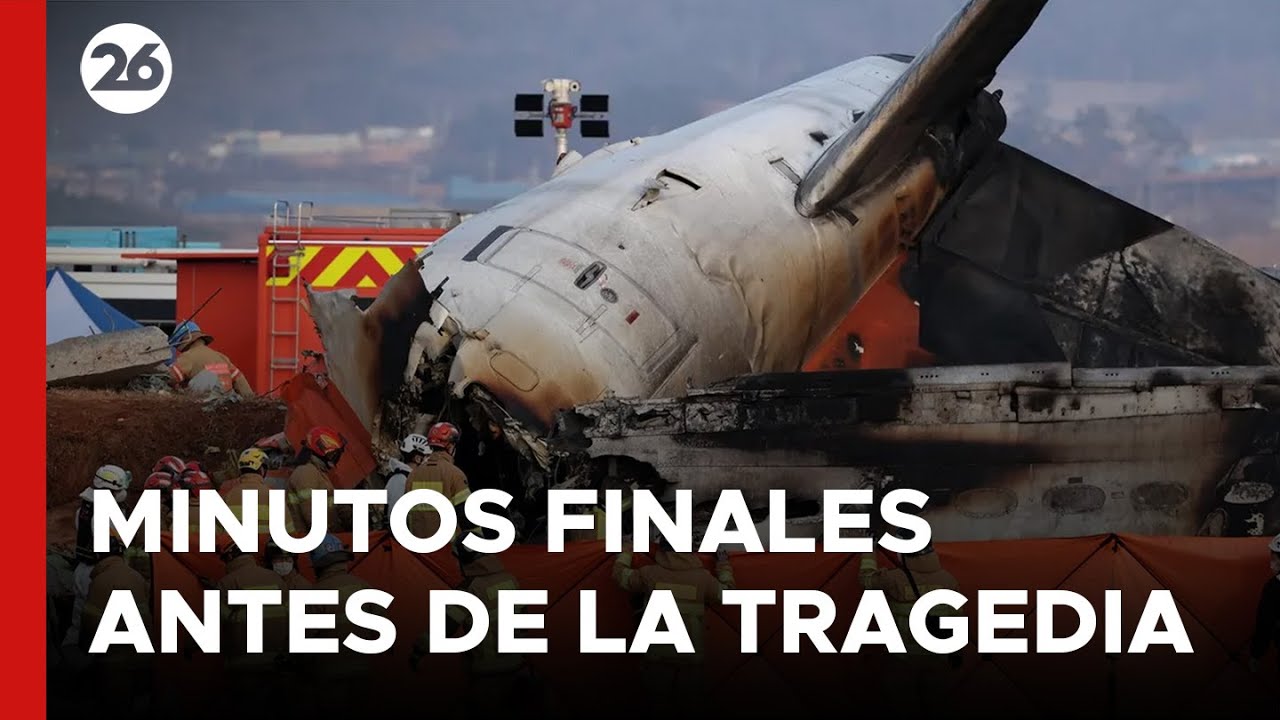 🚨 COREA DEL SUR | Los MINUTOS FINALES antes de la tragedia aérea de JEJU AIR