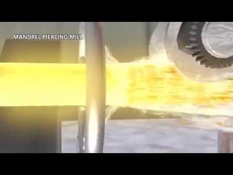 Qui trình sản xuất thép ống đúc