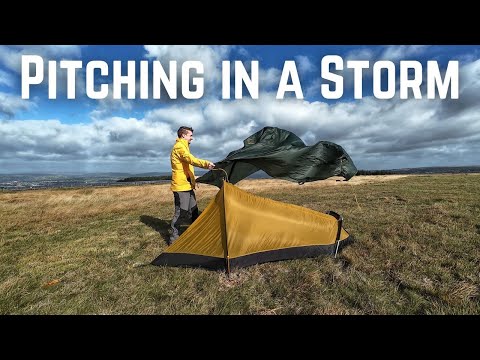 Storm Amy vs the inner pitch first Nordisk Svalbard 1 SI