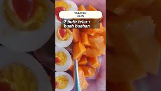 Download lagu POLA MAKAN TURUN 20KG #penurunanberatbadan #membakarlemak #diet mp3