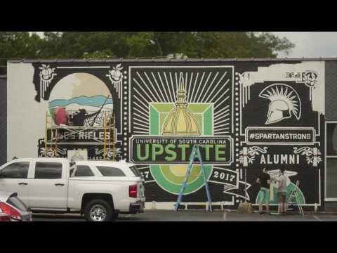 50th Anniversary Mural Time Lapse