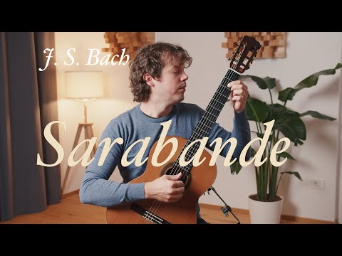 J  S  Bach – Sarabande from Cello Suite No. 6, BWV 1012