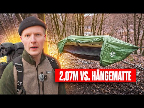 2,07m vs. Hängematte – Der ultimative Test der Night Cat Pro Hammock in Dänemark