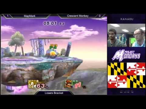Project Mondays - VGz | Crescent Monkey (Lucas) vs MapMark (Sonic) PM Losers - Project M 3.5