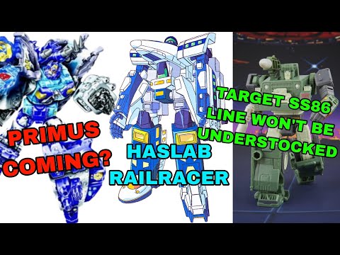 Hasbro Talks Haslab RAILRACER, NEW Primus Odds, 86 Target Line WON'T BE UNDERSTOCKED?!?!