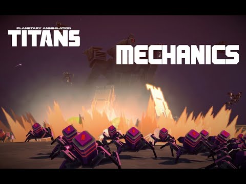 Planetary Annihilation TITANS Mechanics: Bot Units