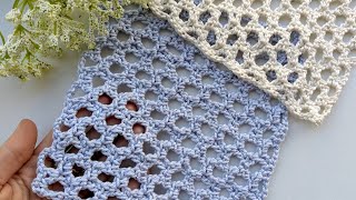 Crochet Mesh Stitch