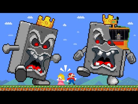 Mario's Giant Whomp King maze | Game Animation