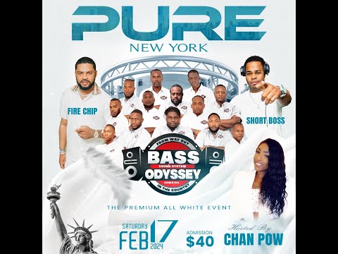 BASS ODYSSEY, FIRE CHIP AND SHORT BOSS AT PURE WHITE NEW YORK 17TH FEBRUARY 2024