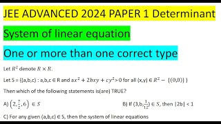 Download Lagu Let R^2 denote R×R. Let S = {(a,b,c) : a,b,c ∈ R and ax^2+2bxy+cy^2 0 for all (x,y) ∈ R^2- {(0,0)} Thumbnail