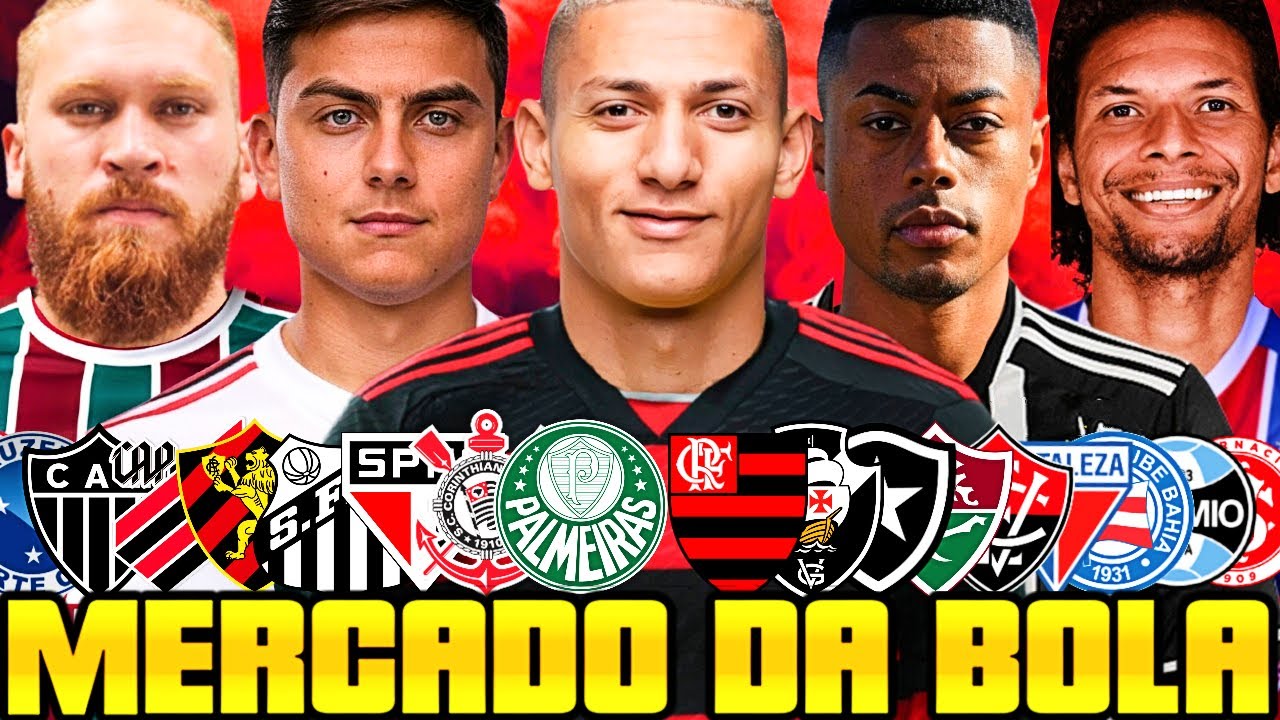 MERCADO DA BOLA 2025 | RICHARLISON NO FLAMENGO - BAHIA -CRUZEIRO - ATLÉTICO MG - PALMEIRAS - VASCO