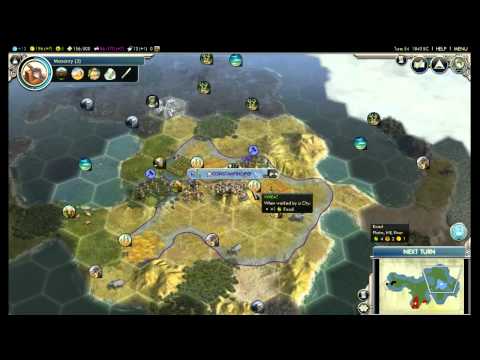 Let's Play Civ 5 Gods and Kings - Byzantine - Part 2