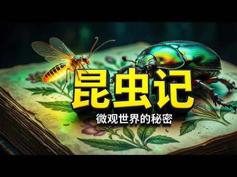 🎧听完这本書，你再也不會隨便踩死一隻蟲子！《昆虫记》全集有聲書 達爾文盛贊的自然謎團揭秘