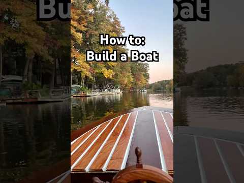 HOW TO BUILD A BOAT #boat #diyboat #woodboat #woodworking #boatbuilding #miniboat #diy #boatbuild