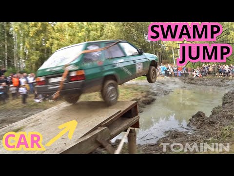 Swamp jumps + rescue Bear 🐻 Car wreck - Best of compilation 2023 🚗🚕🚙
