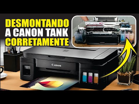 COMO desmontar CANON TANK de maneira CORRETA