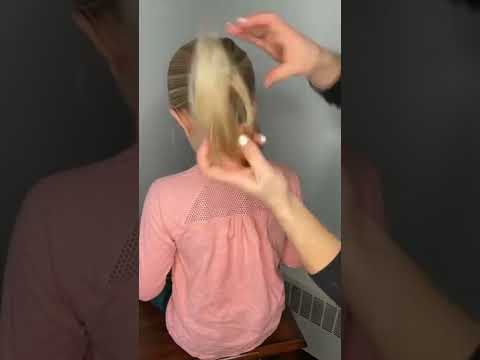 BUTTERFLY BUN HAIR TUTORIAL