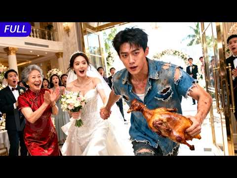 Poor Guy Crashes the Wrong Wedding… Marries the Richest Man’s Daughter & Life Hits Jackpot!#drama