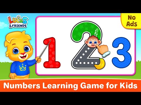 123 Numbers - Count & Tracing Video