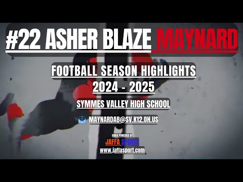 #22 Asher Blaze Maynard Season Highlights 2025