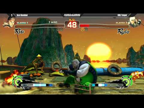 Ace Kombat vs GOL Toiyet - Super Street Fighter IV (Cinderslam V)