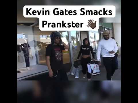 Kevin Gates Slaps Prankster #mentality #rapper #interview #prank #viral #kevingates