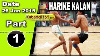 Hari Ke Kalan (Mukatsar) Kabaddi Tournament 26  Jan 2015 Part 1 by Kabaddi365.com