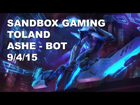 SANDBOX Gaming TolanD Bot Ashe vs Miss Fortune - KR Challenger Patch 10.9