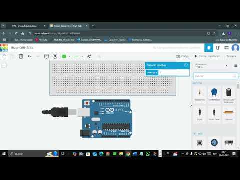 2.2.2.5 Lab - Blinking an LED using an Arduino(TinkerCad)
