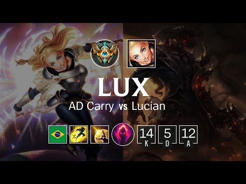 Lux Bot vs Lucian - BR Challenger Patch 8.23