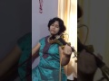Unnale Ennalum-Theri-Violin Cover by Veda mithra