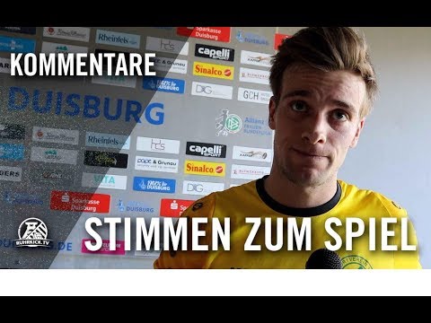Die Stimmen zum Spiel | VfB Homberg - SV Straelen (31. Spieltag, Oberliga Niederrhein)