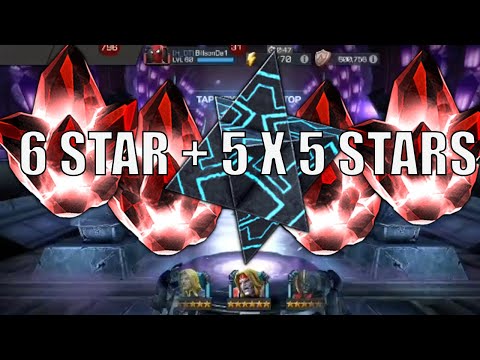 6 STAR + 5x5 STARS - INSANE LUCK!!