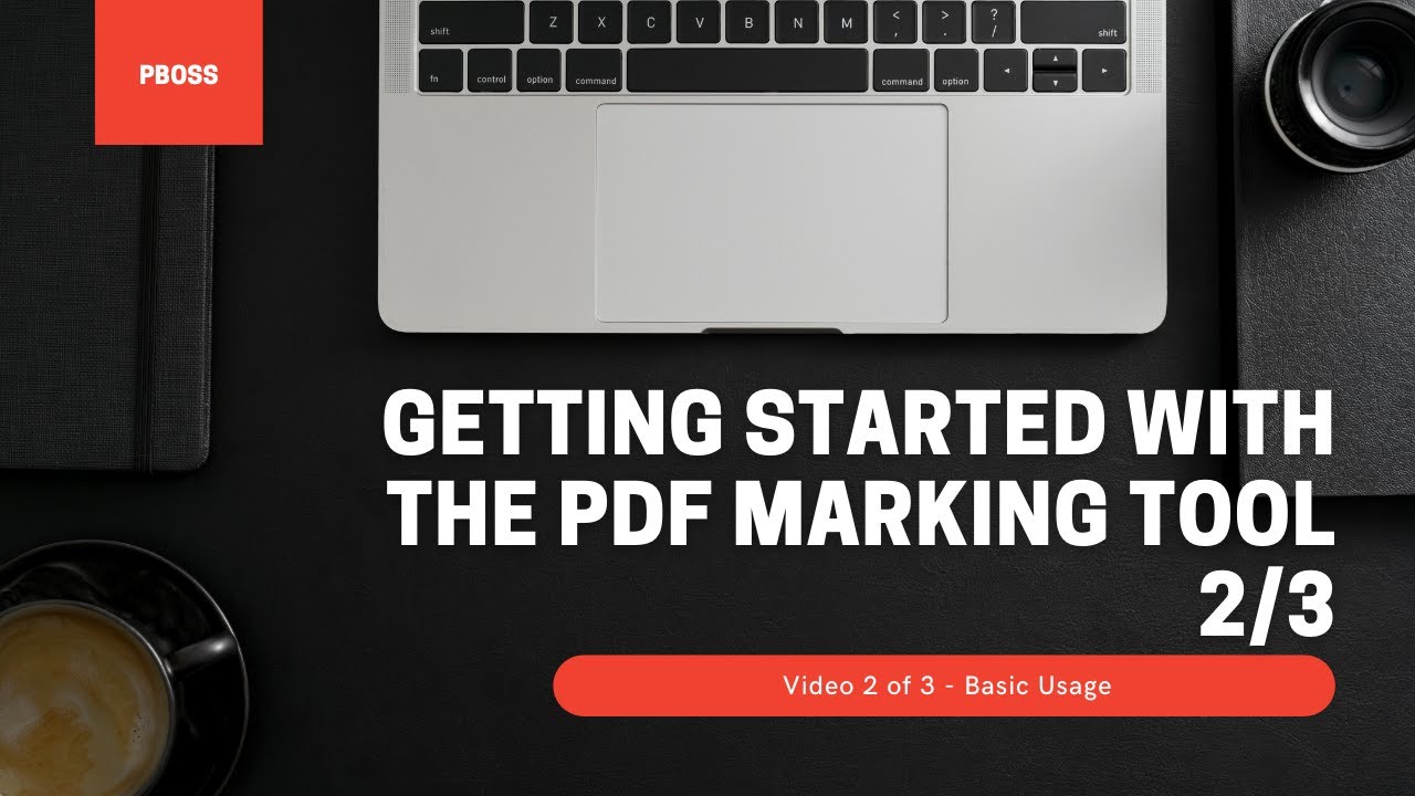 PDF Marking Tool Instructions : Video 2 of 3 : Basic Usage