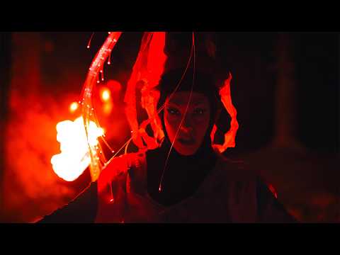 Eldfolkets dans på Sagolandet Tomteland