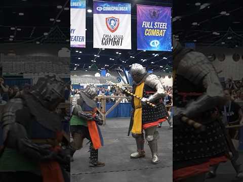 5’6” Sir Gimli vs 7’1” Sir Gregor MELEE DUEL #armoredcombat #knights #medievalcombat #buhurt