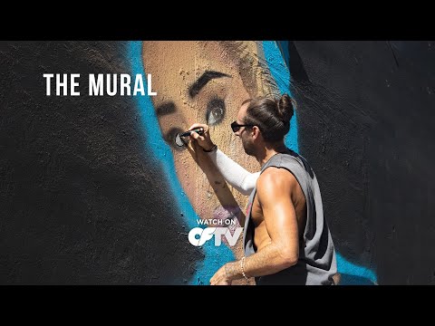 Street Art at Its Finest: Cody Parker's Mural of Iggy Azalea Takes Center Stage | The Mural on OFTV