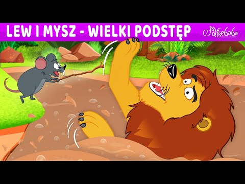 Lew i Mysz - Wielki Podstęp | Bajki po Polsku | Bajka i opowiadania na Dobranoc | Kreskówka