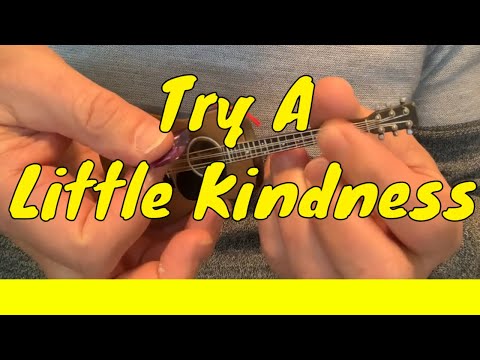 Try a Little Kindness (Sing-Along Version with Lyrics) | Cover by Glenn Colton
