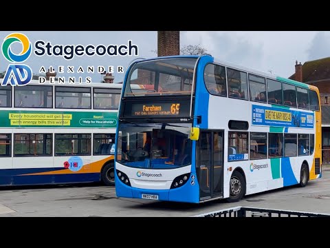 [Stagecoach South: 69 Winchester to Fareham via Twyford, Fair Oak, Swanmore] ADL E400 Dennis Trident