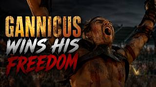 Spartacus GOTA: Final Arena Fight | Gannicus Wins His Freedom (UNCUT)