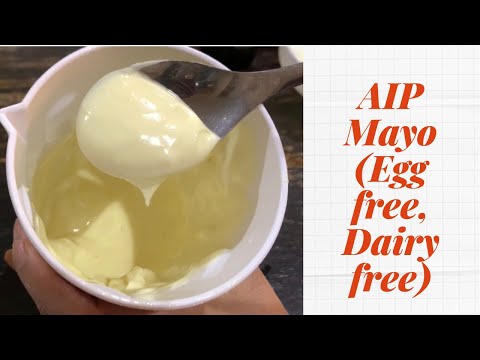 AIP Mayonnaise (Egg Free and Dairy free Mayonnaise)