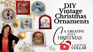 Get Ready for Christmas! DIY Ornament Crafts & Printable Designs | A Creative Little Christmas