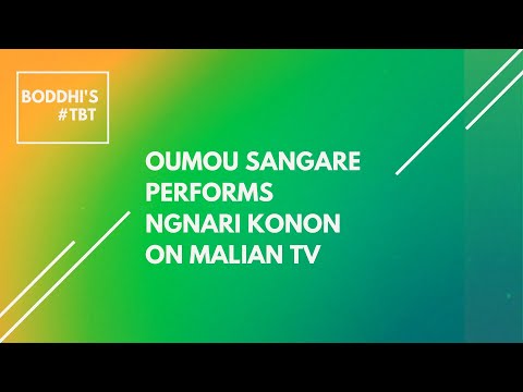 Oumou Sangare Performs Ngnari Konon on Malian TV | BODDHI'S #TBT 2012