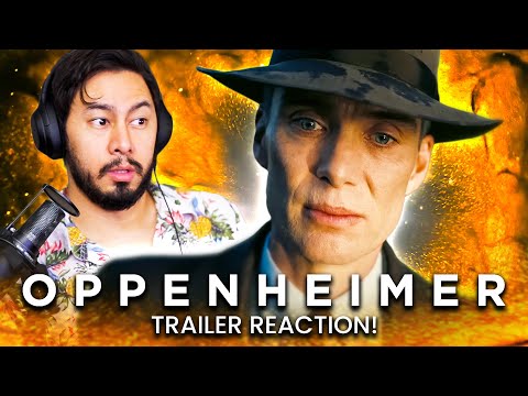 Christopher Nolan OPPENHEIMER Trailer Reaction | Robert Downey Jr, Cillian Murphy, Matt Damon