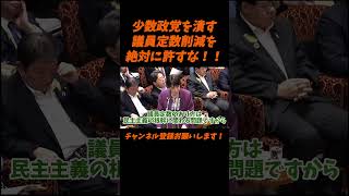 【参政党】少数政党を潰す議員定数削減を絶対に許すな！！【神谷宗幣】＃参政党＃神谷宗幣＃神谷＃消費税＃消費税減税